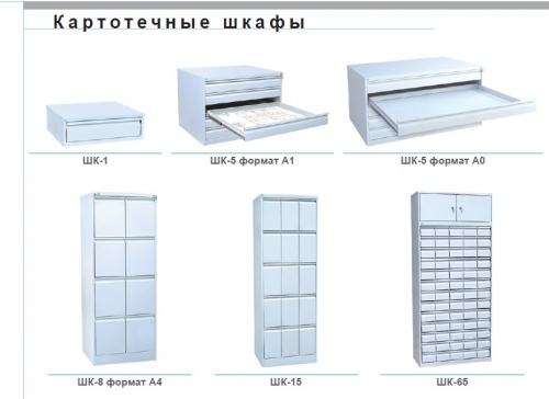 Картотечные шкафы